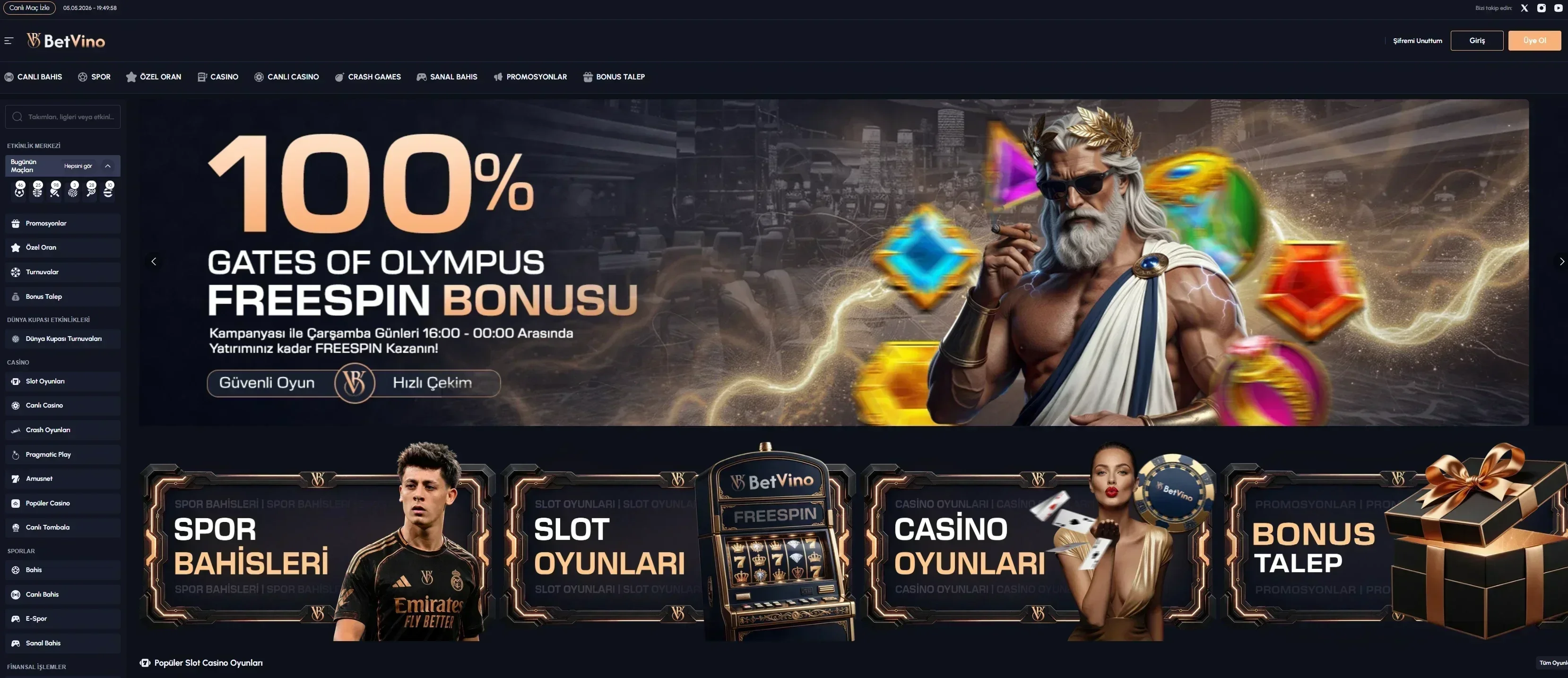 Betvino ekran görüntüsü